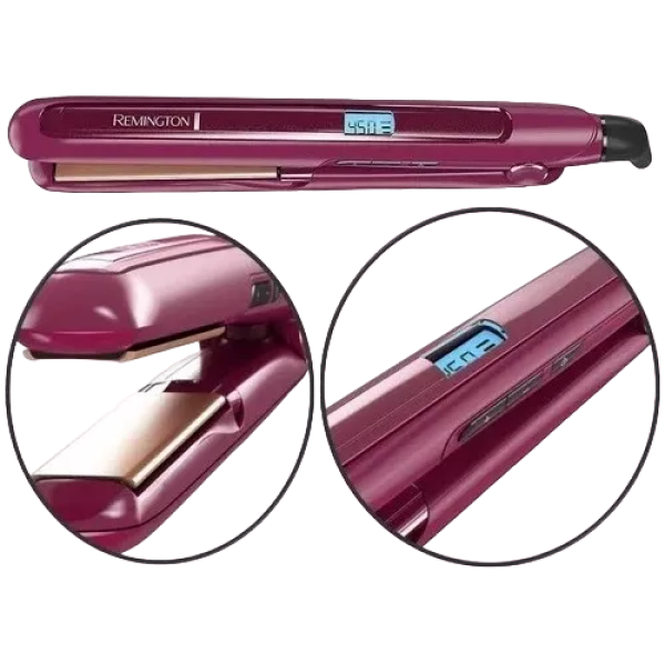 Plancha De Cabello Remington Triple Infusión Keratina Argán